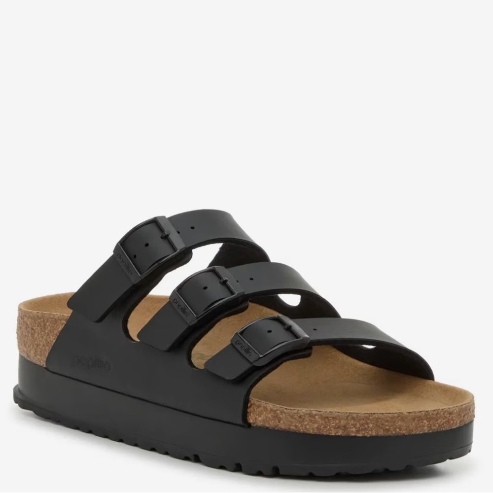 Birkenstock Black Triple Strap Sandals